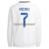 Original Fußballtrikot Real Madrid Eden Hazard 7 Heimtrikot 2021-22 Langarm Für Herren